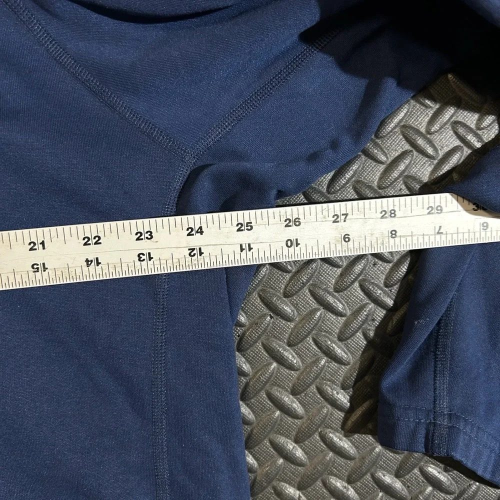 The North Face Navy Blue Fleece 1/4 Zip‎ Pullover Long Sleeve Sweater Men's XL